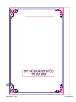 GIÁO ÁN NGỮ VĂN 8 ( TẬP II, T20- T 27)