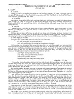 TAI LIEU ON THI VAO THPT CHI TIET