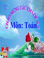 Phép trừ các số trong phạm vi 10.000