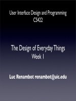The design of everyday things