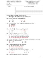 De Giao luu HS gioi lan I(Lơp 5) - 2010- 2011