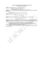 Đề thi HSG toán 8 Đức Thọ