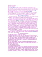 PHAN TICH ĐỌC TIỂU THANH KÍ