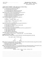 bài kiểm tra số 4 lớp 10 ban cơ bản!