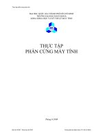 Thực tập phần cứng máy tính