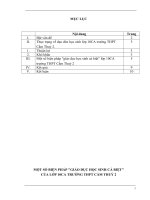 Một số biện pháp Giáo dục học sinh cá biệt