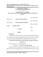 đồ án kiến trúc cảnh quan Quy hoạch trung tâm dịch vụ công cộng Đại học Quốc Gia Hà Nội tại Hòa Lạc