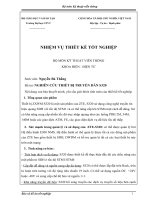 đồ án kỹ thuật điện điện tử  NGHIÊN CỨU THIẾT BỊ TRUYỀN DẪN S320