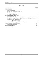 Xây dựng  một số bài tập trắc nghiệm nhằm củng cố bài học, giúp học sinh  nắm chắc kiến thức cơ bản để nâng cao chất lượng dạy học hoá học