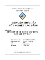 đồ án kỹ thuật điện điện tử  Tìm hiểu về Hệ Thống Dập Thủy Lực Kẹp Dây Cáp