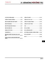 Hệ thống điện chiếu sáng trên xe máy Honda PCX