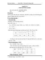 đồ án kỹ thuật điện điện tử  Thiết kế phần điện nhà máy nhiệt điện 1200 MW và khảo sát chế độ không đối xứng của đường dây siêu cao áp 500 kV.