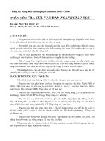 phần mềm tra cứu văn bản ngành giáo dục