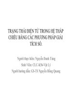 diên tử trong hố thế