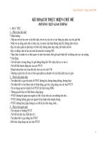 Chủ điểm : PTGT - Nhà trẻ