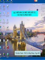 biến đổi các biểu thức hữu tỷ đại 8