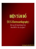 Bài giảng Điện tâm đồ  HVQY