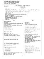 giao an tuan 28-lop 1(ca buoi 2)