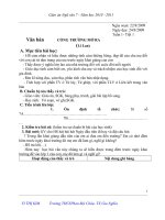 giáo án ngữ văn 7 ca năm