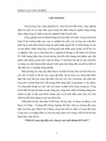 đồ án kỹ thuật điện điện tử  Thiết kế cung cấp điện cho công ty sản xuất đường REXAM