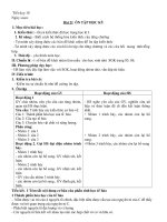 GIÁO ÁN SINH 10 từ tiết 18 đến 26 ( theo chuẩn KTKN và tiểu kết)- dành cho GV HẢI PHÒNG