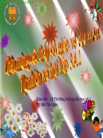 Tu nhien xã hội tuần 25 : bài 49 động vật