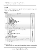 Tích hợp giáo dục bảo vệ môi trường vào giảng dạy vật lý 7 đạt hiệu quả cao