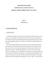 SKKN giản dạy ca dao dân ca trong chương trình ngữ văn 7 THCS THUẬN THÀNH