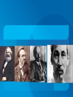 Điều kiện tiên quyết về kinh tế-xã hội dẫn đến sự ra đời chủ nghĩa Mác