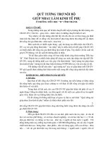 quỹ tương trợ nội bộ giúp nhau làm kinh tế