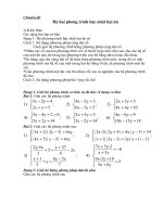 On thi vao 10-He phuong trinh