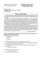 de kiem tra nua hoc ki 2- mon tieng viet 5