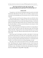 Rèn luyện tích tích cực của học sinh bằng phương pháp giải quyết vấn đề môn Địa Lý 9