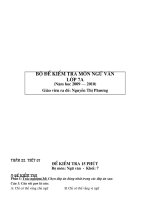 DE VAN KIEM TRA CA NAM VAN 7-8