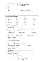 de ktra tieng anh lop4 giua hk2