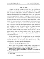 báo cáo thực tập Tổ chức kế toán tại Công ty May Minh Anh