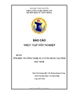 đồ án ký thuật điện điện tử TÌm hiểu về công nghệ 3g và ứng dụng tại tỉnh BẮC NINH