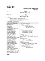 giao an lop 5tuan 27