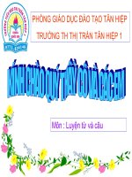 LTVC từ ngữ về muông thú