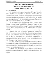 PHƯƠNG PHÁP HƯỚNG DẪN HỌC SINH GIẢI BÀI TOÁN QUANG HỌC LỚP 9