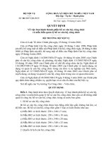 QD 06 Về việc ban hành thành phần hồ sơ cán bộ, công chức