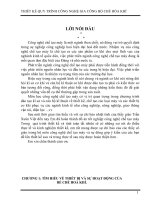 đồ án kỹ thuật điện điện tử thiết kế quy trình công nghệ gia công bộ chế hòa khí