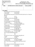 kiem tra 1 tiet hay (co dap an)