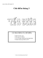 GIÁO ÁN HD NGLL LỚP 8 THÁNG 3/2011