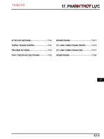 Sửa chữa hệ thống phanh thủy lực xe máy Honda PCX