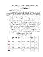 Tiểu luận môn tài chính quốc tế CHÍNH SÁCH TỶ GIÁ HỐI ĐOÁI CỦA VIỆT NAM