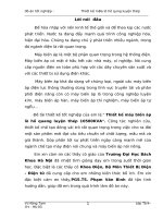 đồ án kỹ thuật điện điện tử  Thiết kế máy biến áp lò hồ quang luyện thép 10500KVA.