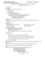 ON TAP HOC KY 2 VAN 11 CO BAN NAM 2010-2011