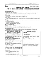 giáo án địa chương 3 từ tiết 54 - đạt chất lượng chuẩn