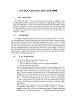 rèn đọc cho học sinh lớp một